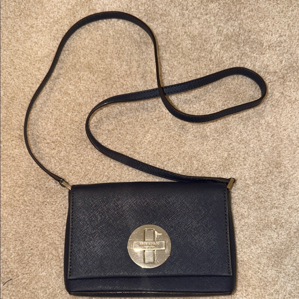 Navy kate spade Crossbody Bag